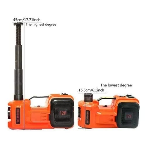 Effective 3 In1 Auto Electric Hydraulic Floor Jack - Tire Inflator Pump