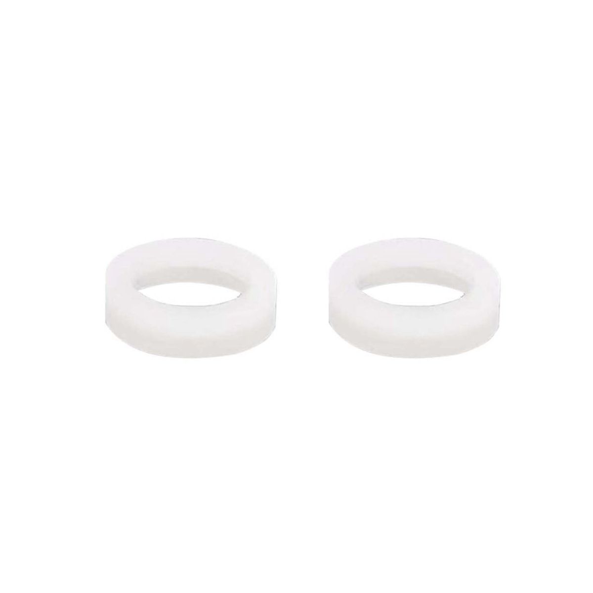 2Pcs White Screw Gasket Barrel Ring for 24-70mm F2.8 Lens