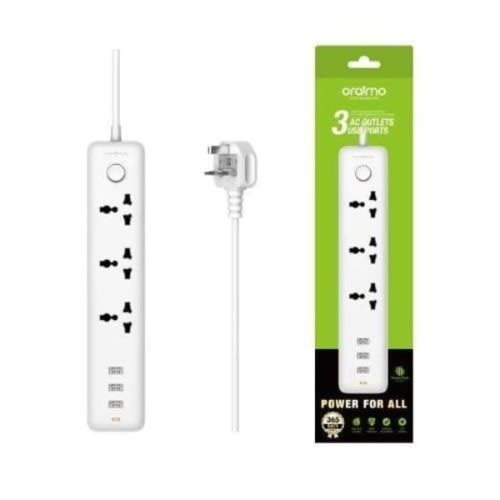 Smart Extension Socket 3 Ports And 3 Usb - Ows-u331