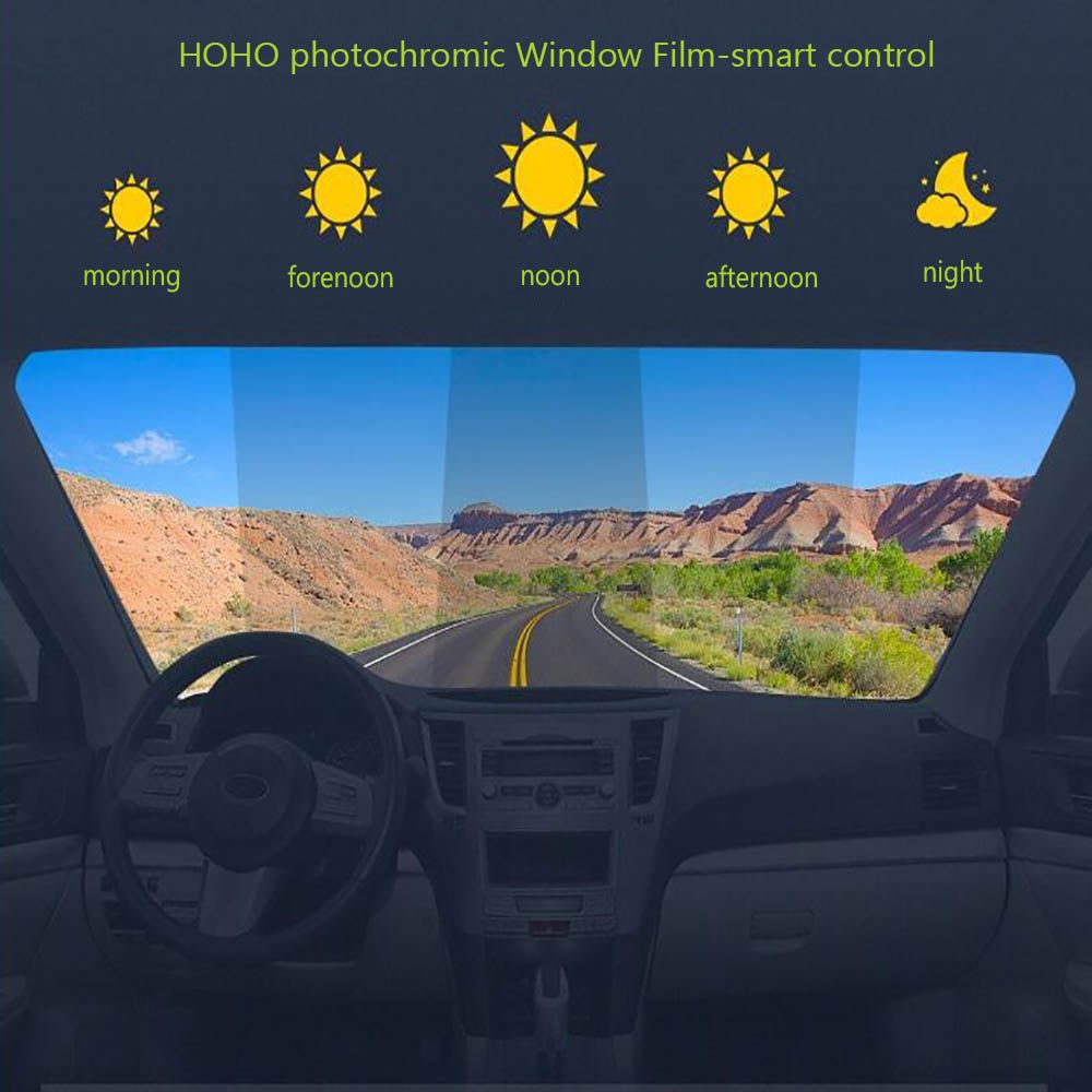 HOHOFILM 45%-75%VLT Window Tint Smart Photochromic Film