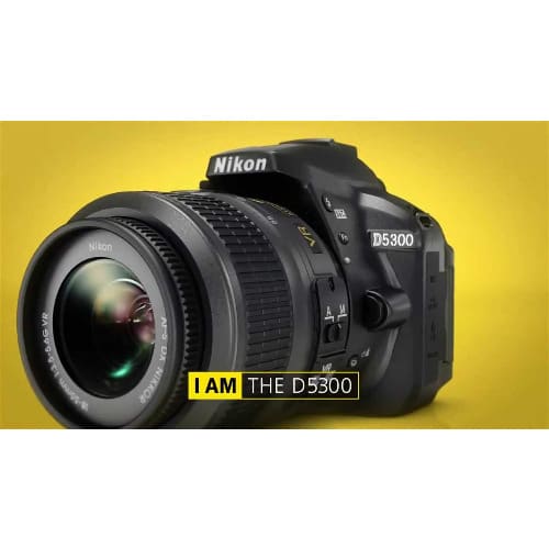 D5300 Dslr Camera With 18-55mm Lens