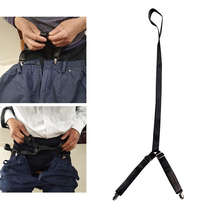 Clip And Pull Dressing  Pants Belt Metal Clip For Handicap People