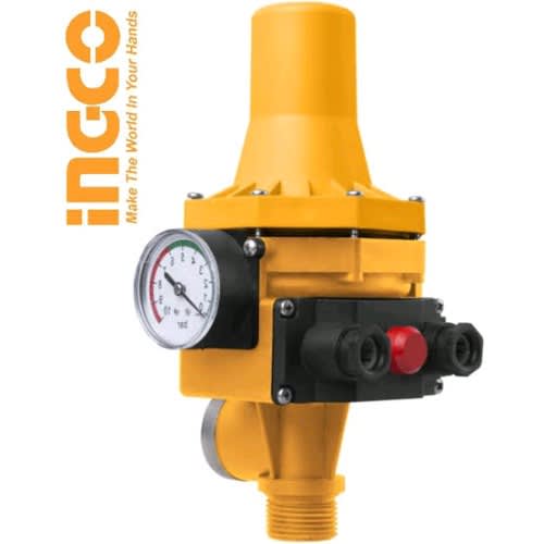 Ingco Automatic Pressure Pump Control With Gauge