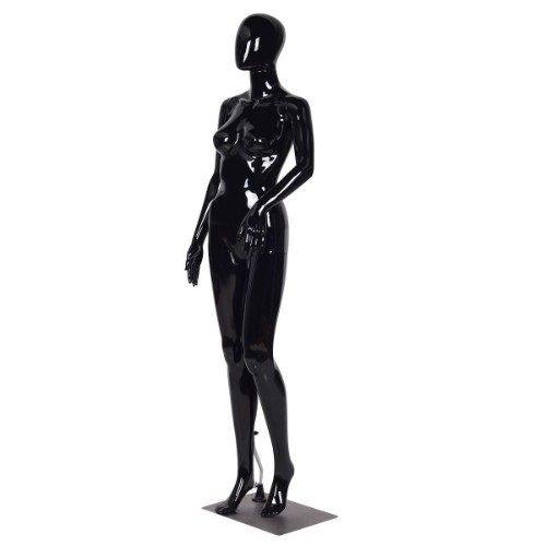 Female Egghead Mannequin - Black