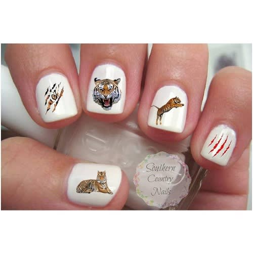 Nail sticker - Leopard Design