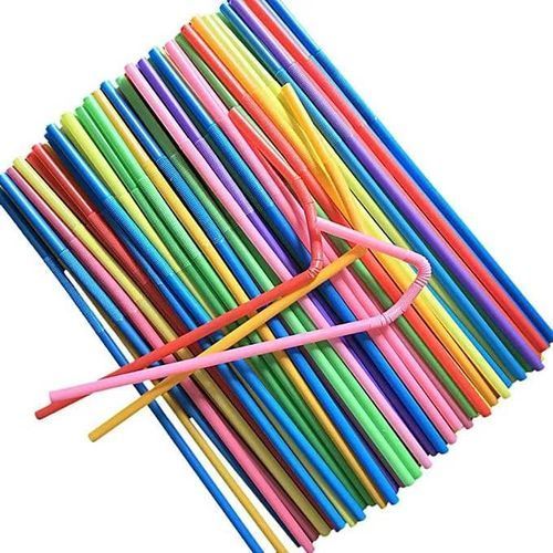 Drinking Straw Foldable Straw Smoothie Straws - 100PCS