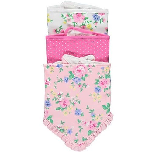 Pack Of 3 Baby Bandana Bibs