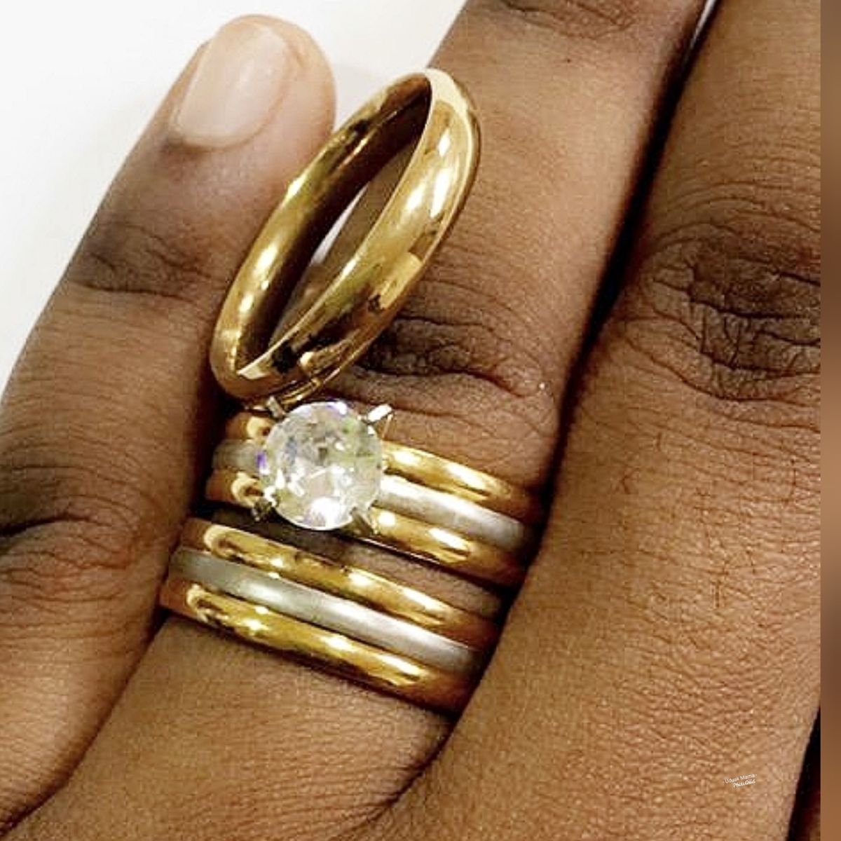 Wedding Stainless Ring Sets