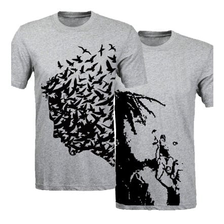 Special Grey T-shirt Bundle (2-in-1) - Grey