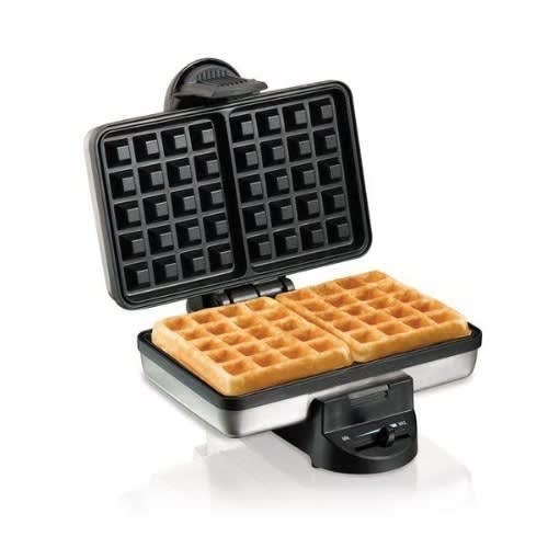 Waffle Maker - Silver - 1000w