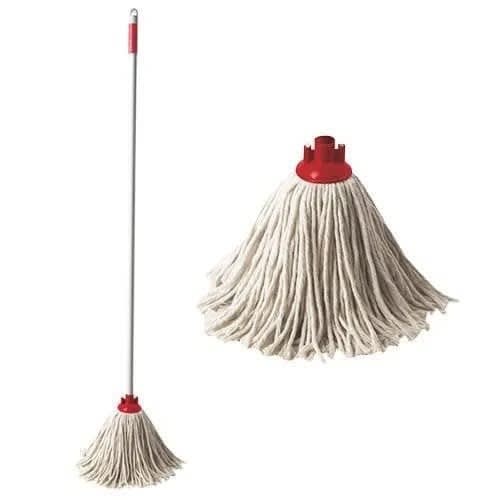 Mop With Wooden Stick