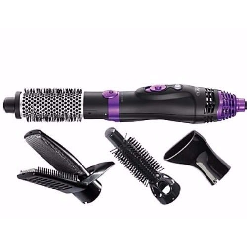 4-in-1 Frizz Control Ionic Hot Air Brushes - 1000W