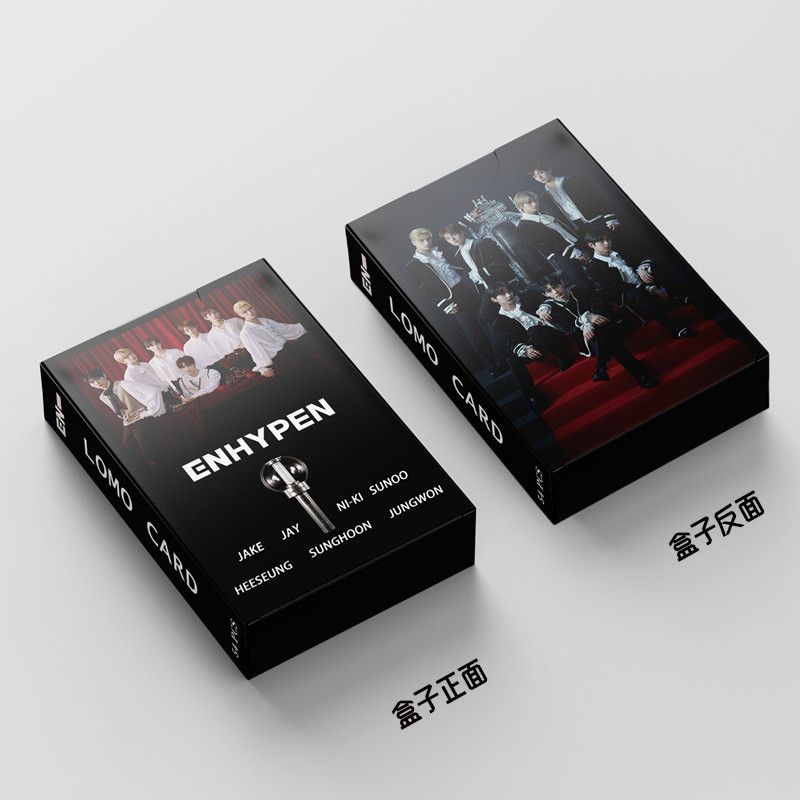 54pcsbox ENHYPEN Lomo Card Photocard Postcard Collection