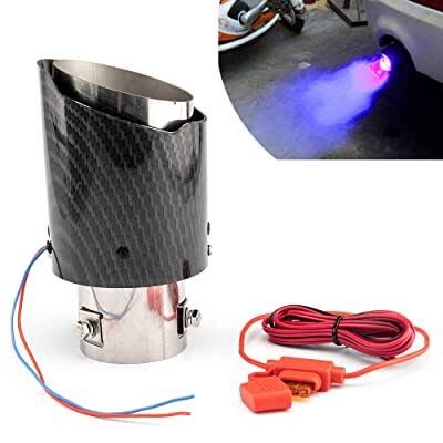 Car Universal LED Exhaust Muffler
