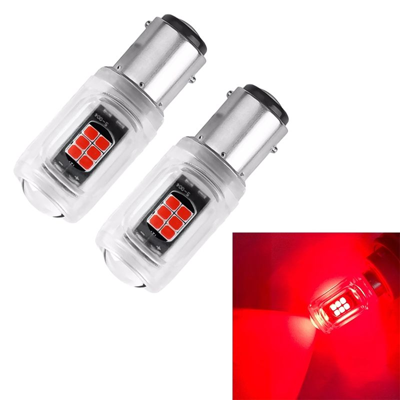 2pcs 1157 DC12V / 2.16W / 0.18A / 480LM Car Brake Light