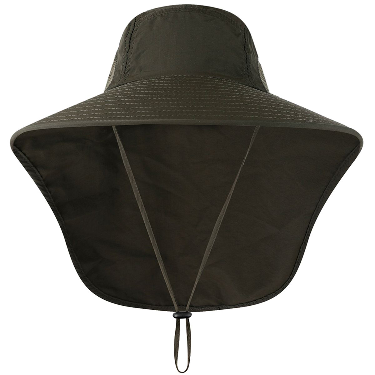 Fishing Cap Wide Brim Unisex Sun Hat With Neck Flap For