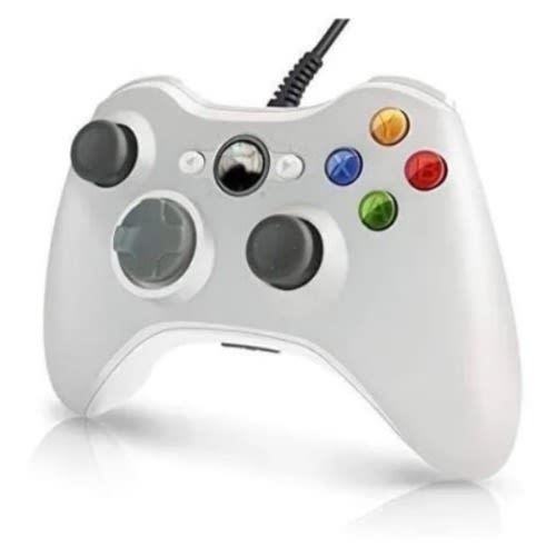 Microsoft Xbox360 Wired Controller - White