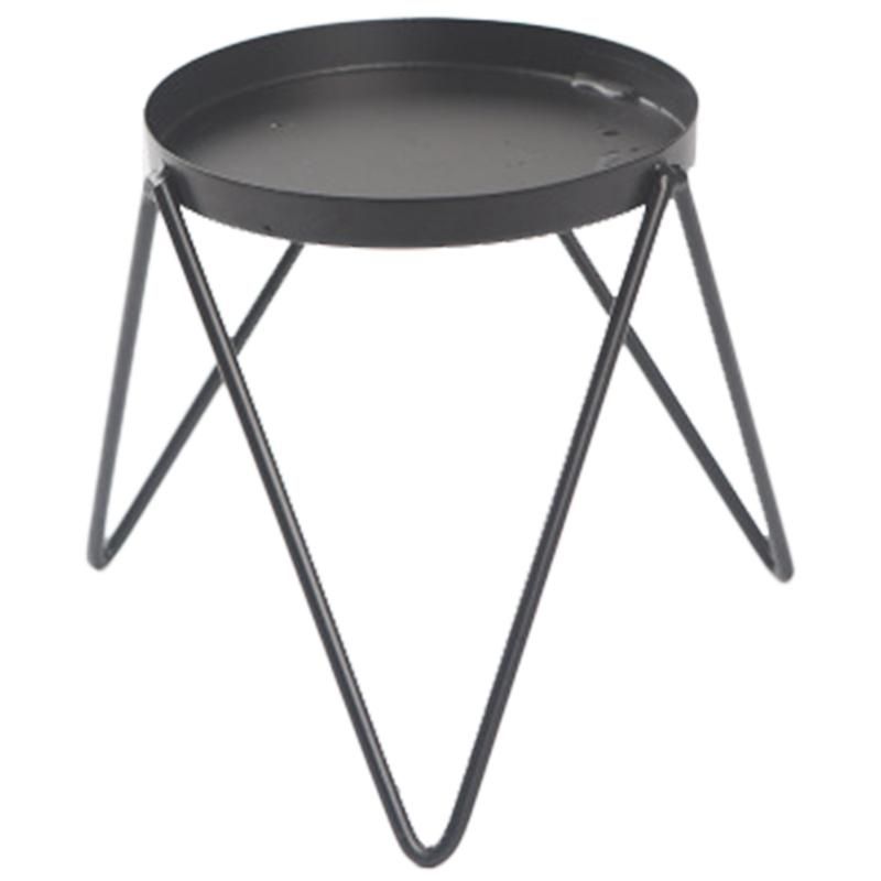 Bedroom Office Single Layer Home Indoor Floor Living Room Potted Plant Stand Bar Multifunction Simple Flower Pot -B