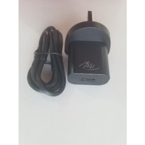 Charger With Free Cable - 1cw-051um - 5W  - Black