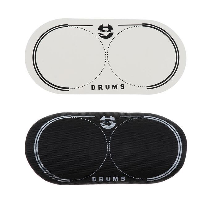 2pcs EQ Double Pedal Patch For Bass Drum Percussion Instrument