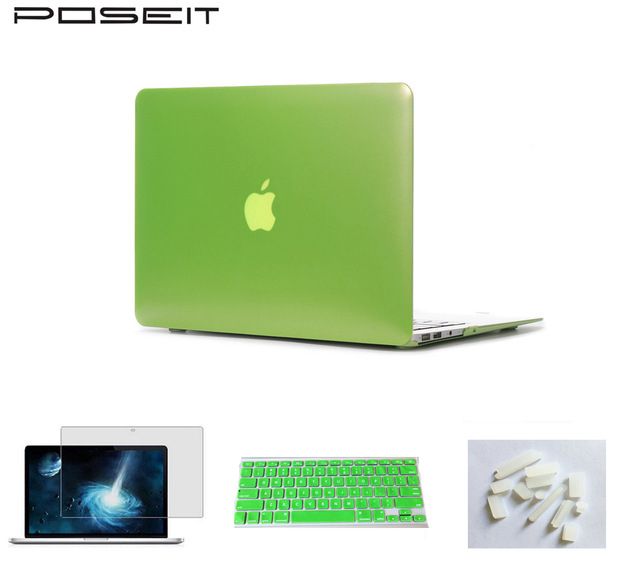 Glossy Metallic Hard Case Cover+Keyboard Cover+Screen