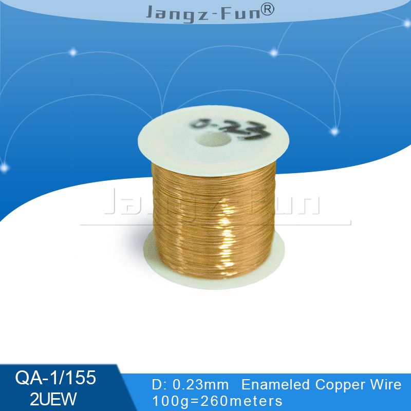100g Polyurethane Enameled Copper Wire Varnished Diameter