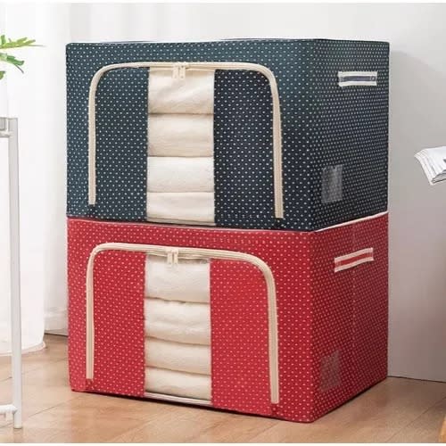 Folding Cloth Storage Box - 2pieces