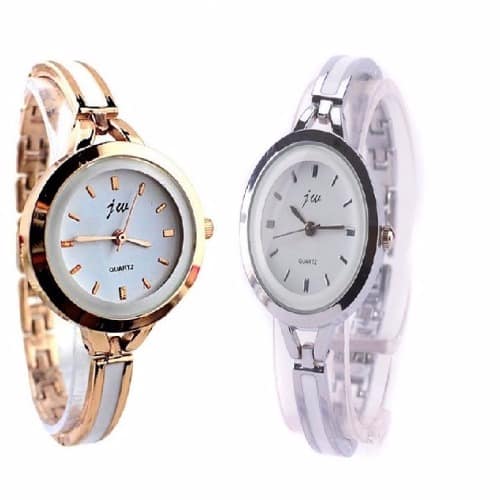 2pcs Ladies Watch - Rose Gold & Silver