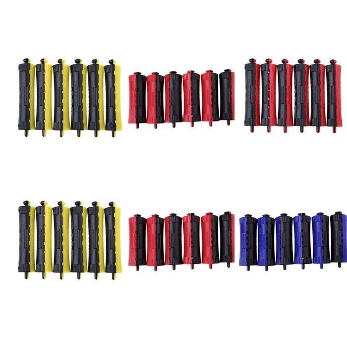 6x Perming Rod Rollers Perm Curlers Hair Styling Design Beauty Salon