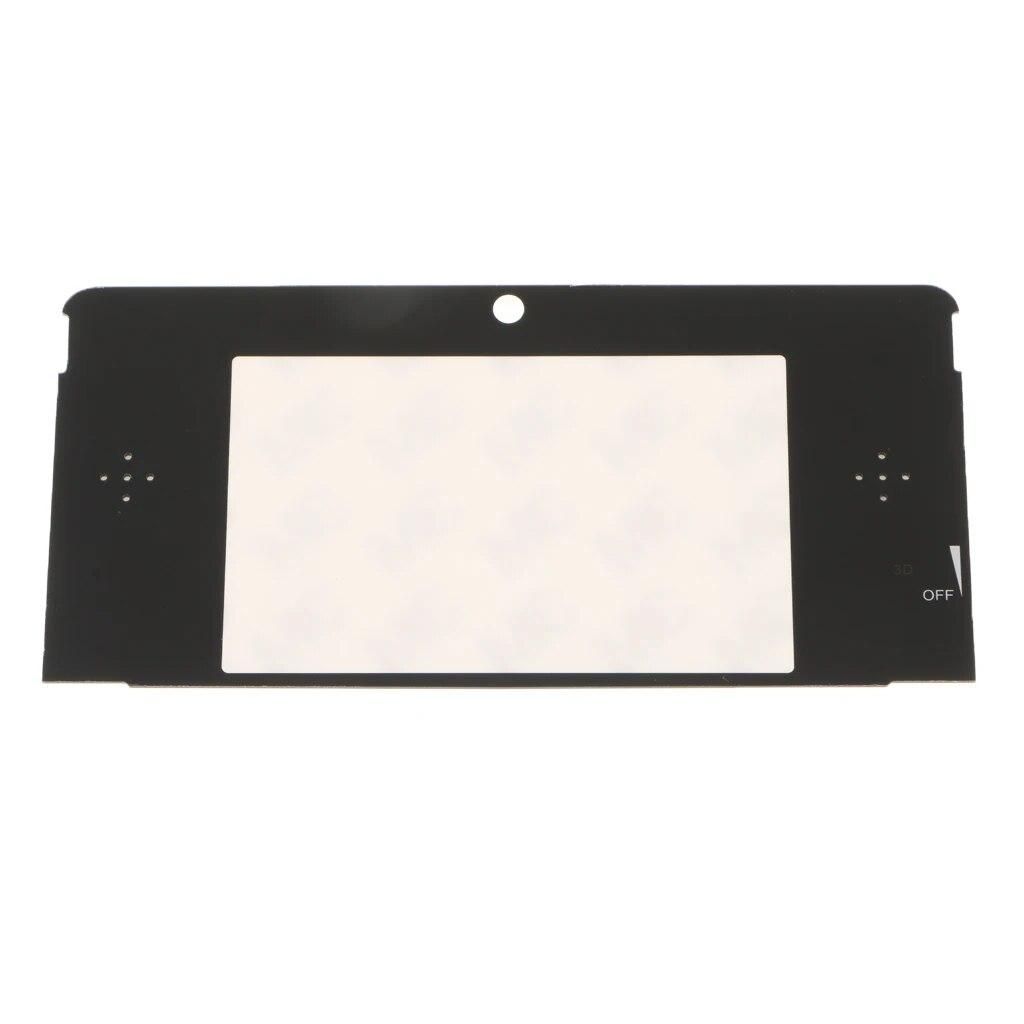 Top Front LCD Screen Display Glass Cover UP Replacement For Nintendo 3DS Mirror Fix Damaged / broken Parts Glasses Cover