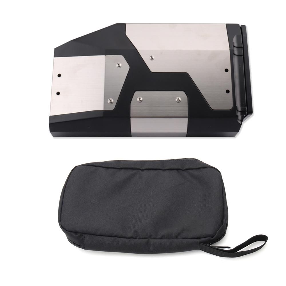 AFNCX Motorcycle Side Tool Box Left Side Bracket Box Replacement for CFMOTO 800MT 2022-2023