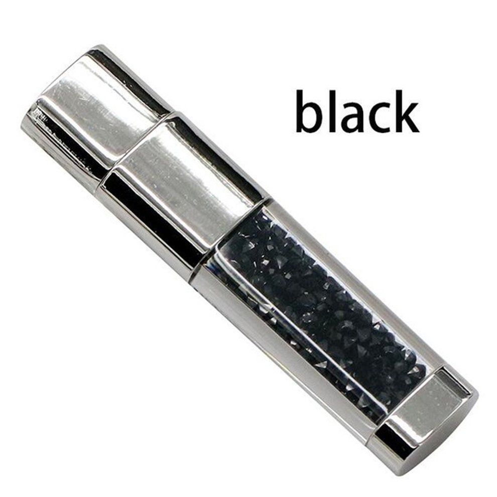 TB Portable Mini Pen Drive Natural Diamond Rectangle USB Flash Drive Crystal