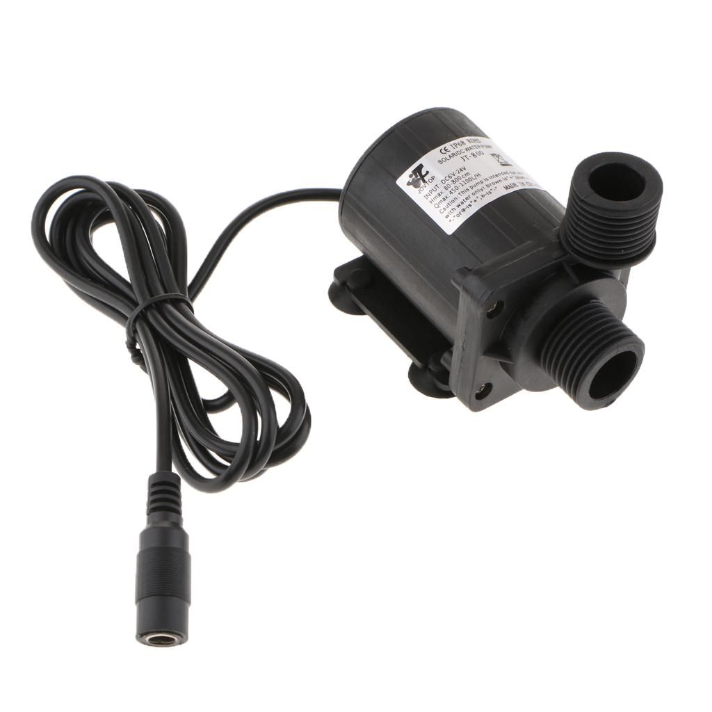 24V Mini Submersible Solar Water Pump Camping   Tank Aquarium 450