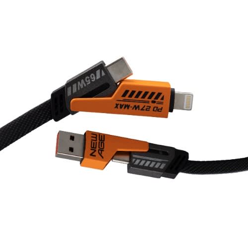 Connect Prime 4 65W  - 4-in-1 Multiport - 2m Cable