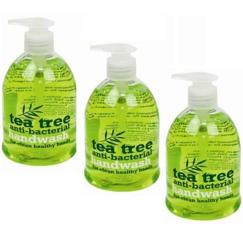 Tea Tree Antibacteria Hand Wash 500ml X3 bottles