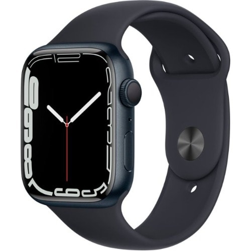 Watch Series 7 - GPS - 45mm Midnight Aluminum Case with Midnight Sport Band - Midnight