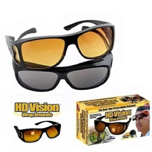 Hd Vision Anti Glare Sunglasses -Wrap Around Day & Night Driving