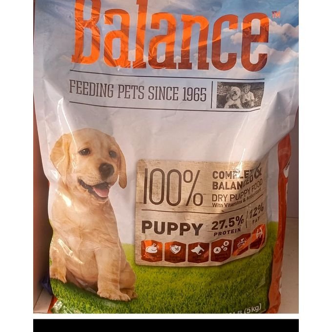 BALANCE COMPLETE & BALANCE DRY CRUNCHY PUPPY FOOD