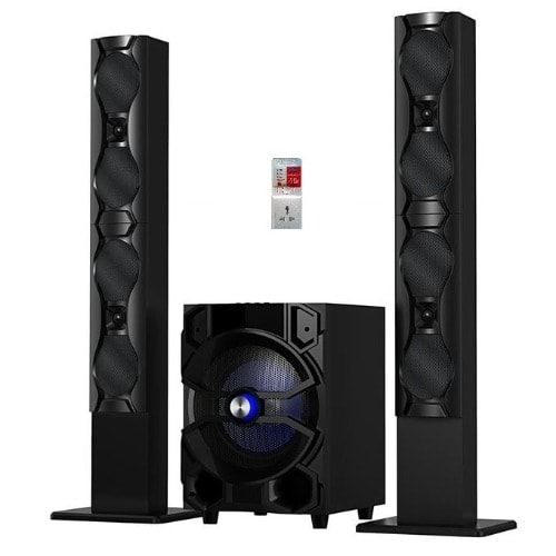 Dj 668 High Class Heavy Duty Speaker + Free Surge