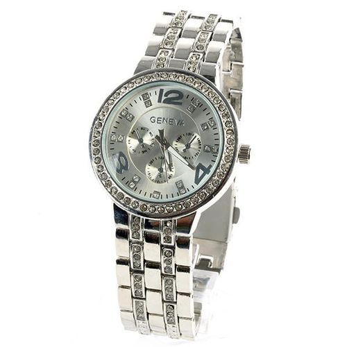 Full Steel Unisex Wristwatch - SILVER