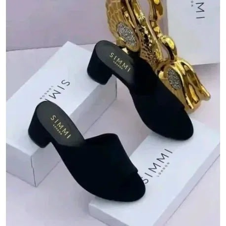 Ladies Slippers - Black