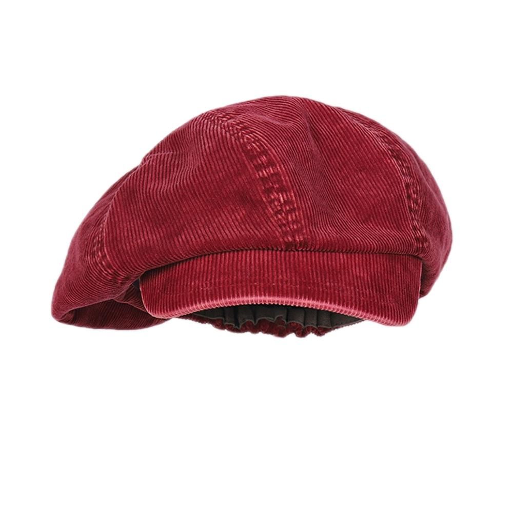 Women Oversized Slouchy Corduroy sboy Hats Vintage Paperboy er Beret Cap