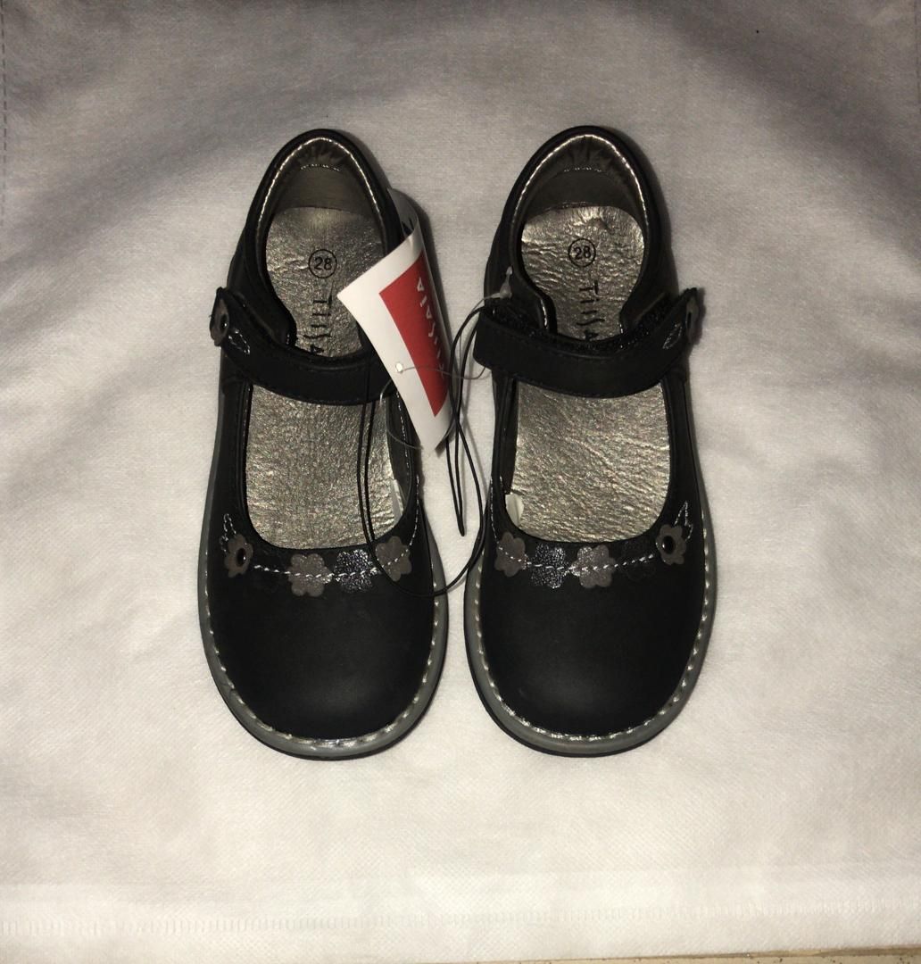 Leather Little Girls Shoes