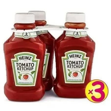 Tomato Ketchup - 1.25kg Each - 3 Bottles