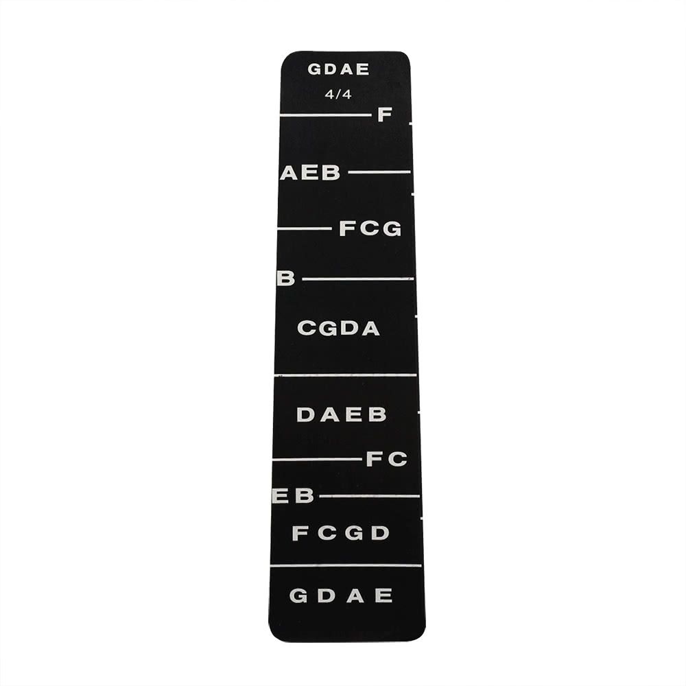 1pcs Fretboard Fingerboard Fret Finger Chart Guide Label
