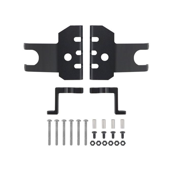 Axle Front Rear Prote Tion Board  Alloy Aluminum 1/10 R  Aluminum Skid Plate  Embly For Axial Wraith RR10  Rawler 2 Pie Es-black