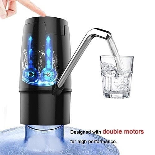 Rechargeable LED Light Water Dispenser Pump
