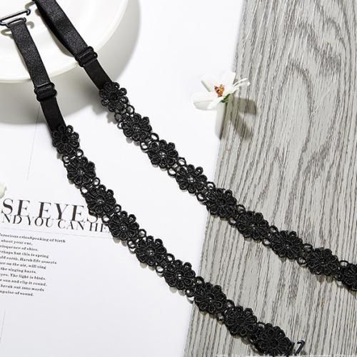 1 Pair Bra Straps Flower Lace Adjustable Bra Strap Shoulder Strap Dress Decor