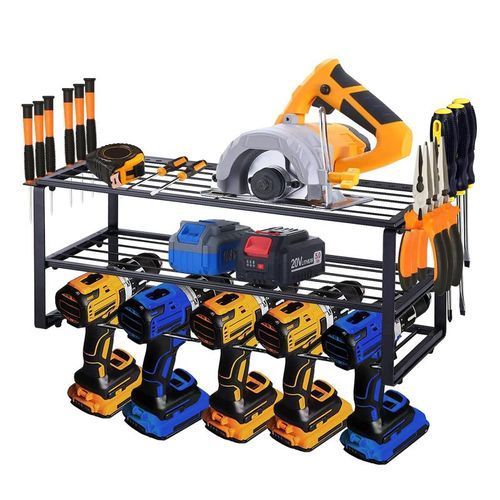 Power Tool Organizer Wall Mounted Floating Shelf For Drill