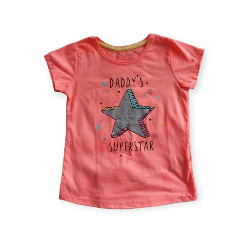 Daddy's Super Star Girl Top